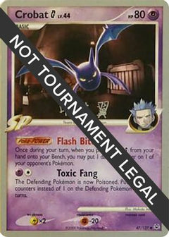 Crobat G LV.44 (47/127) (Crowned Tiger - Tsubasa Nakamura) [World Championships 2009]-1