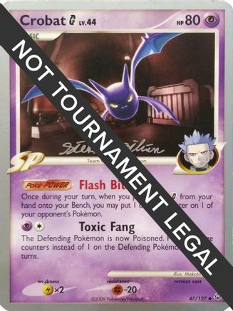 Crobat G LV.44 (47/127) (Luxdrill - Stephen Silvestro) [World Championships 2009]-1