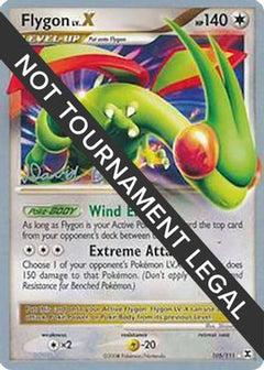 Flygon LV.X (105/111) (Stallgon - David Cohen) [World Championships 2009]-1