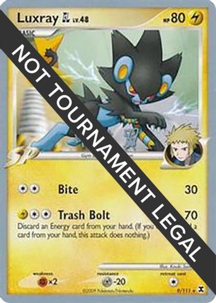 Luxray GL LV.48 (9/111) (Crowned Tiger - Tsubasa Nakamura) [World Championships 2009]-1