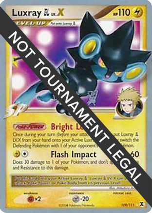 Luxray GL LV.X (109/111) (Crowned Tiger - Tsubasa Nakamura) [World Championships 2009]-1