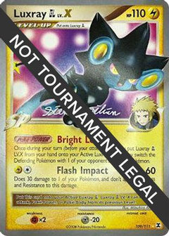 Luxray GL LV.X (109/111) (Luxdrill - Stephen Silvestro) [World Championships 2009]-1