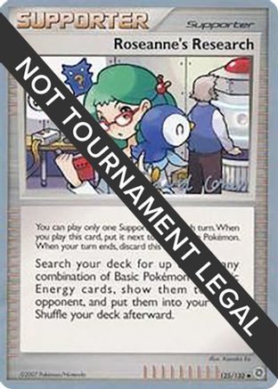 Roseanne's Research (125/132) (Stallgon - David Cohen) [World Championships 2009]