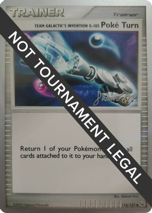 Team Galactic's Invention G-105 Poke Turn (118/127) (Queengar - Jason Martinez) [World Championships 2009]-1