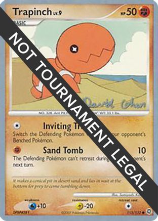 Trapinch LV.9 (115/132) (Stallgon - David Cohen) [World Championships 2009]-1