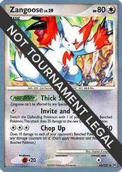 Zangoose LV.29 (66/127) (Queengar - Jason Martinez) [World Championships 2009]-1