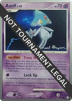 Azelf LV.55 (19/146) (Happy Luck - Mychael Bryan) [World Championships 2010]-1