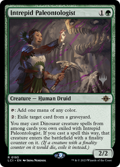 Intrepid Paleontologist (Promo Pack) [The Lost Caverns of Ixalan Promos]-1