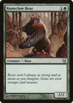 Runeclaw Bear [Duels of the Planeswalkers]-1