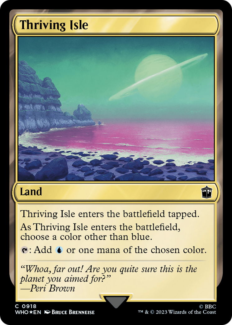 Thriving Isle (Surge Foil) [Doctor Who]-1