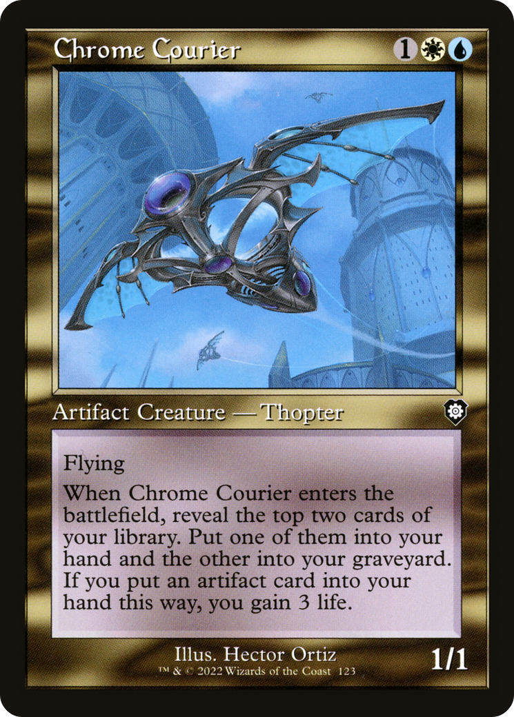 Chrome Courier (Retro) [The Brothers' War Commander]-1