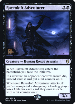 Ravenloft Adventurer [Commander Legends: Battle for Baldur's Gate Prerelease Promos]-1
