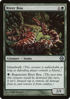 River Boa [Duels of the Planeswalkers]-1