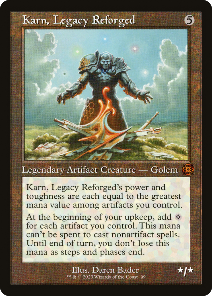 Karn, Legacy Reforged (Retro) [March of the Machine: The Aftermath]-1
