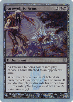 Farewell to Arms (Alternate Foil) [Unhinged]-1