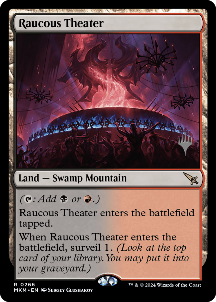 Raucous Theater (Promo Pack) [Murders at Karlov Manor Promos]-1