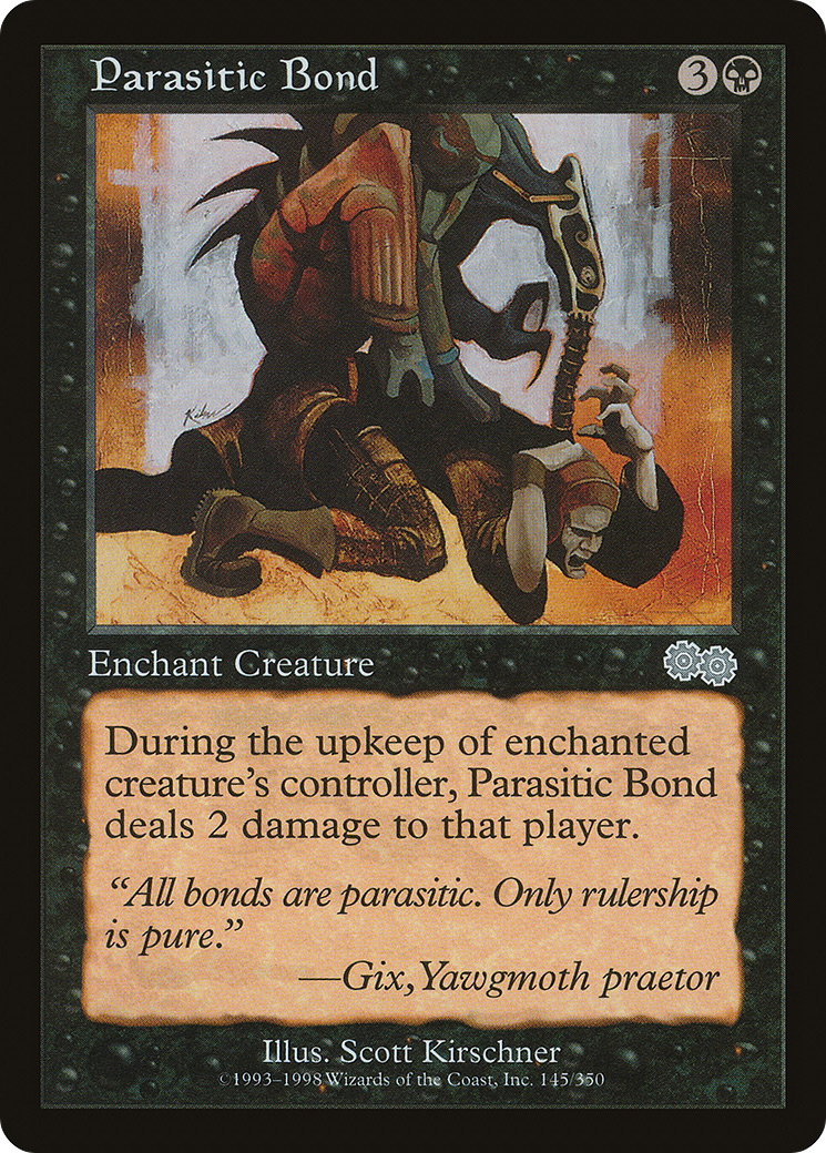 Parasitic Bond [Urza's Saga]-1