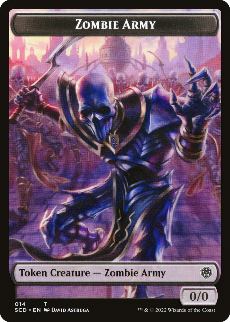 Zombie Army (TSCD-014) - Starter Commander Deck Tokens Foil-1