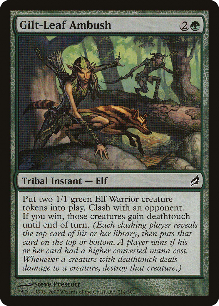 Gilt-Leaf Ambush [Lorwyn]-1
