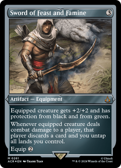 Sword of Feast and Famine (ACR-261) - Assassin's Creed Etched Foil-1