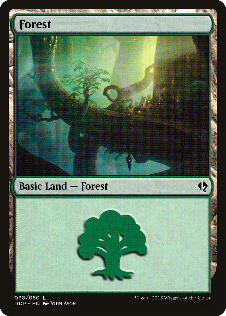 Forest (38) [Duel Decks: Zendikar vs. Eldrazi]-1