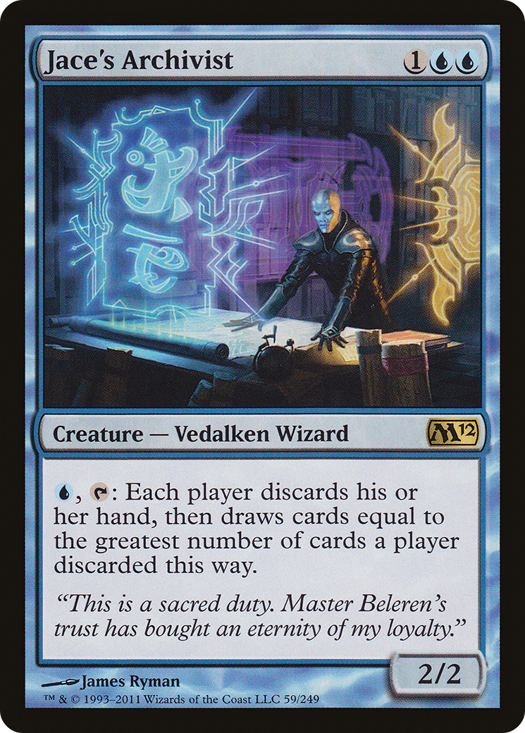 Jace's Archivist [Magic 2012]-1