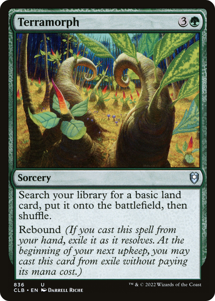 Terramorph [Commander Legends: Battle for Baldur's Gate]-1