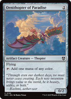 Ornithopter of Paradise [Aetherdrift Commander]-1