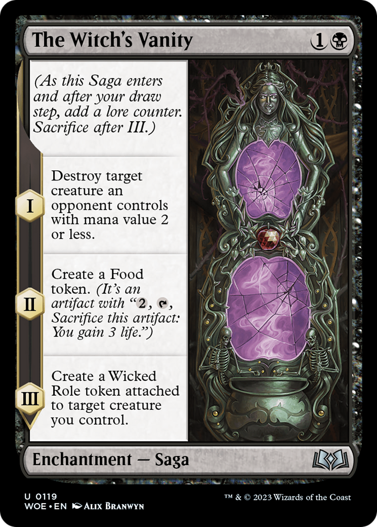 The Witch's Vanity [Wilds of Eldraine]-1