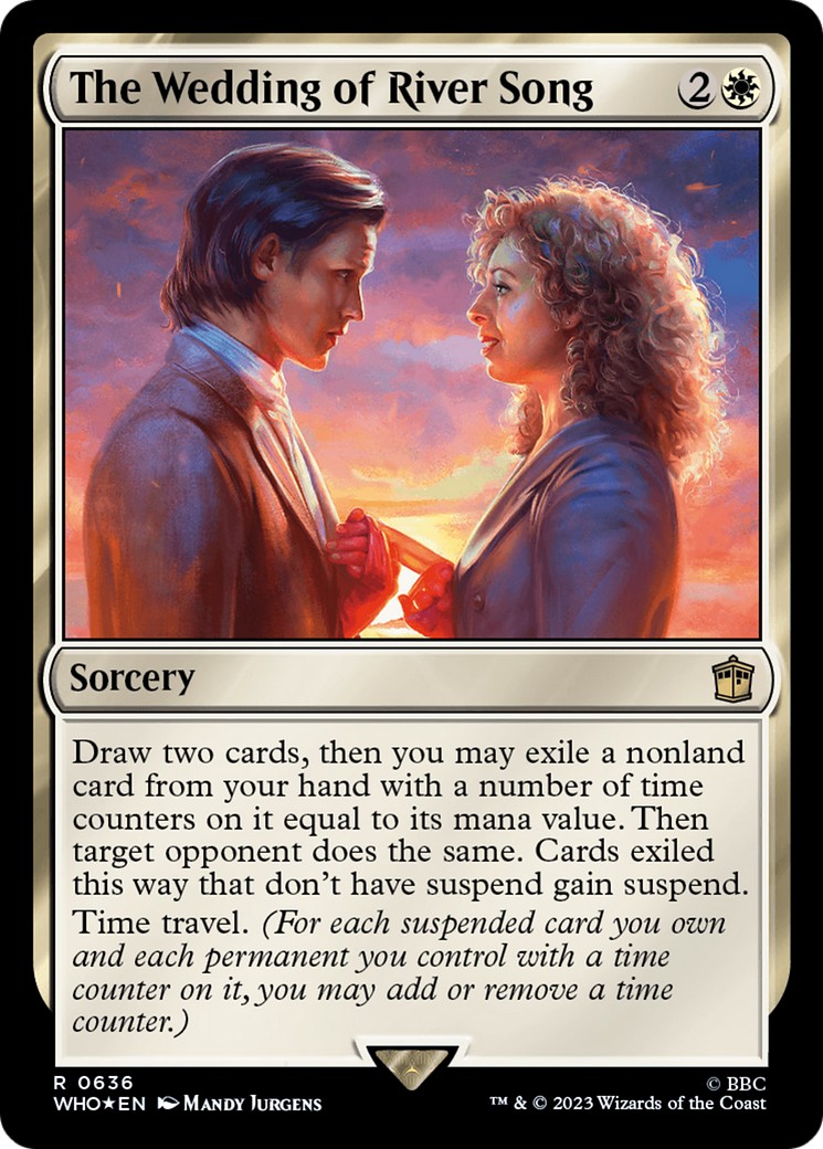 The Wedding of River Song (Surge Foil) [Doctor Who]-1