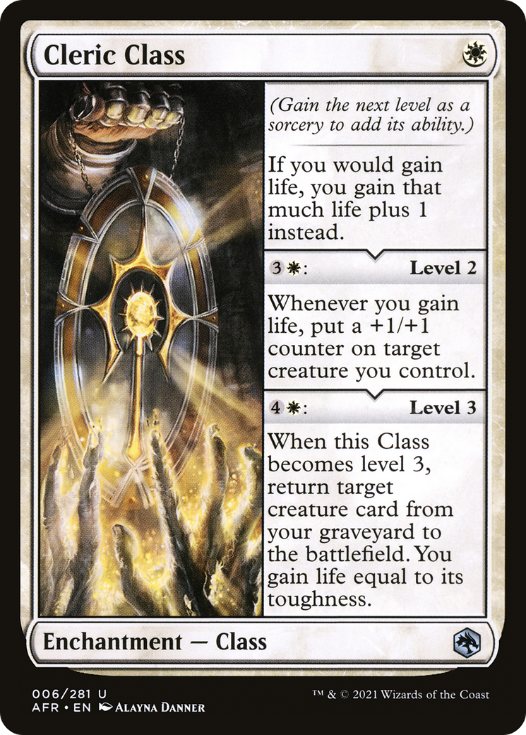 Cleric Class [Dungeons & Dragons: Adventures in the Forgotten Realms]-1