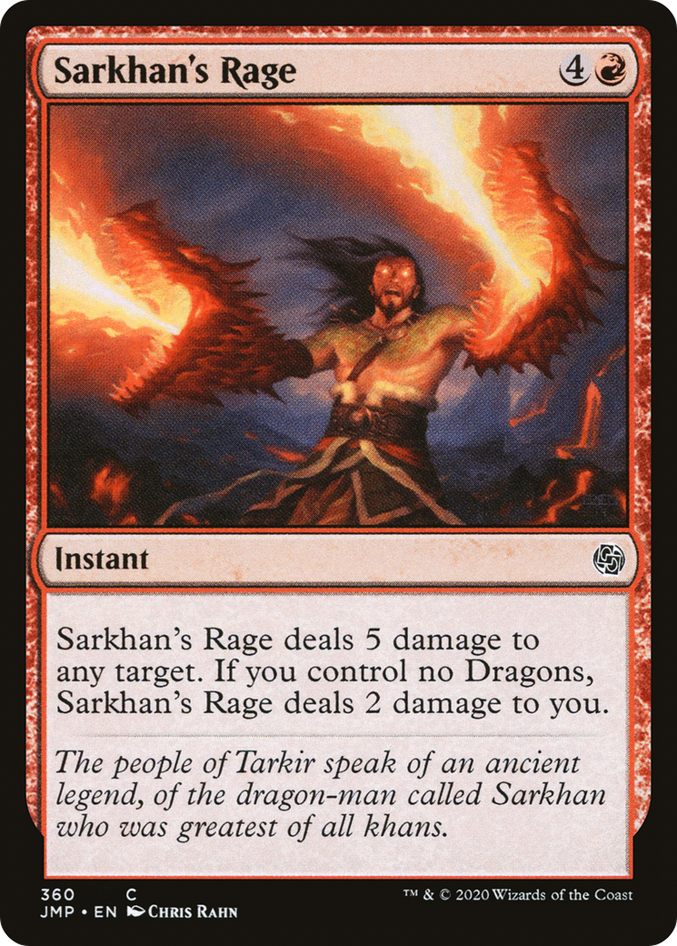 Sarkhan's Rage [Jumpstart]-1