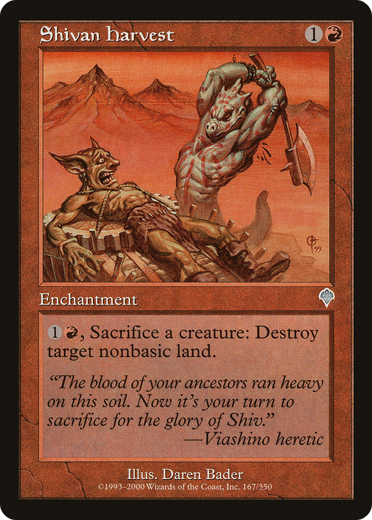 Shivan Harvest [Invasion]-1