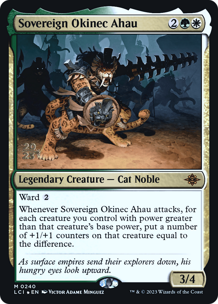 Sovereign Okinec Ahau [The Lost Caverns of Ixalan Prerelease Cards]-1