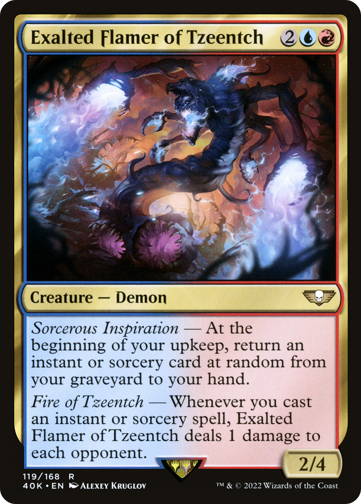 Exalted Flamer of Tzeentch [Warhammer 40,000]-1