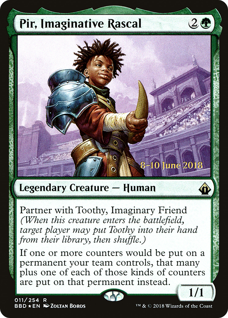 Pir, Imaginative Rascal [Battlebond Prerelease Promos]-1