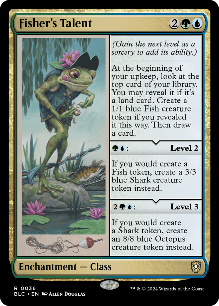 Fisher's Talent [Bloomburrow Commander]-1