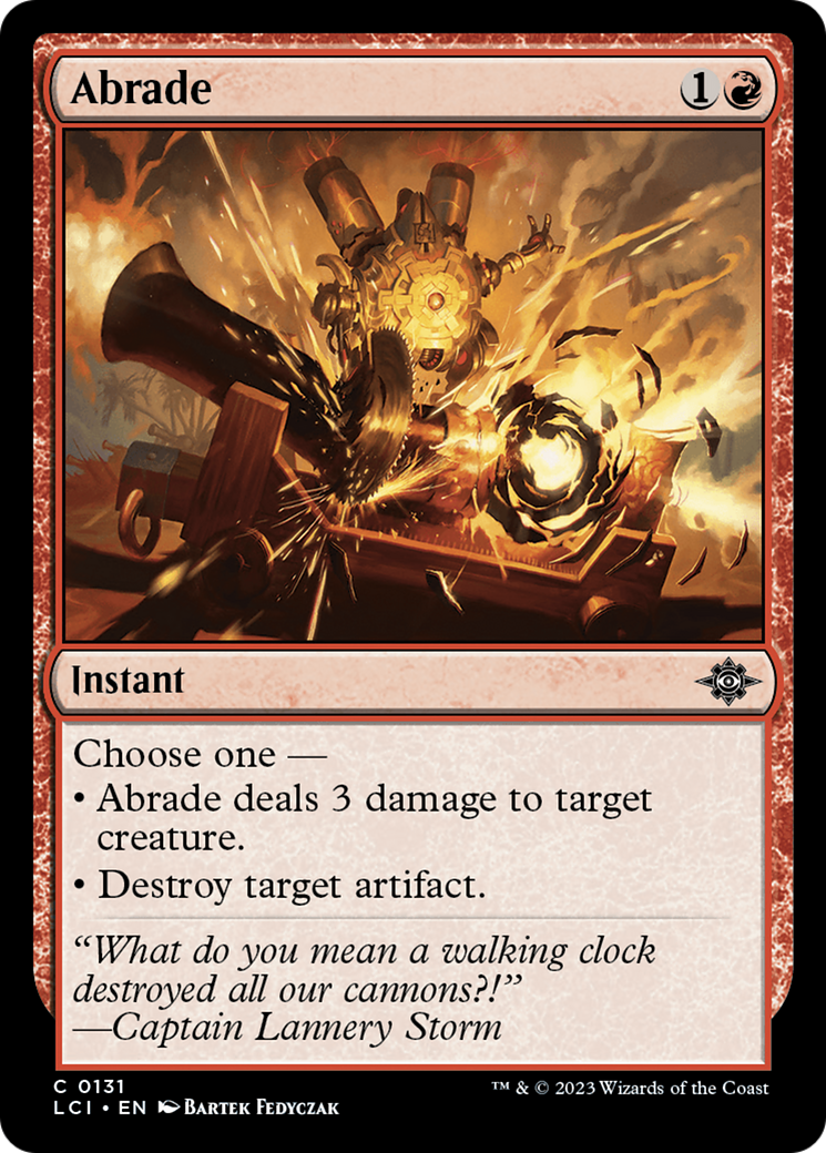 Abrade [The Lost Caverns of Ixalan]-1