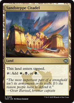 Sandsteppe Citadel [Tarkir: Dragonstorm]-1