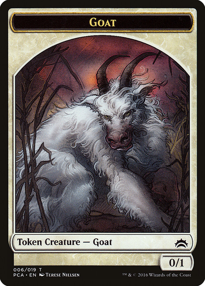 Goat // Insect Double-Sided Token [Planechase Anthology Tokens]-1