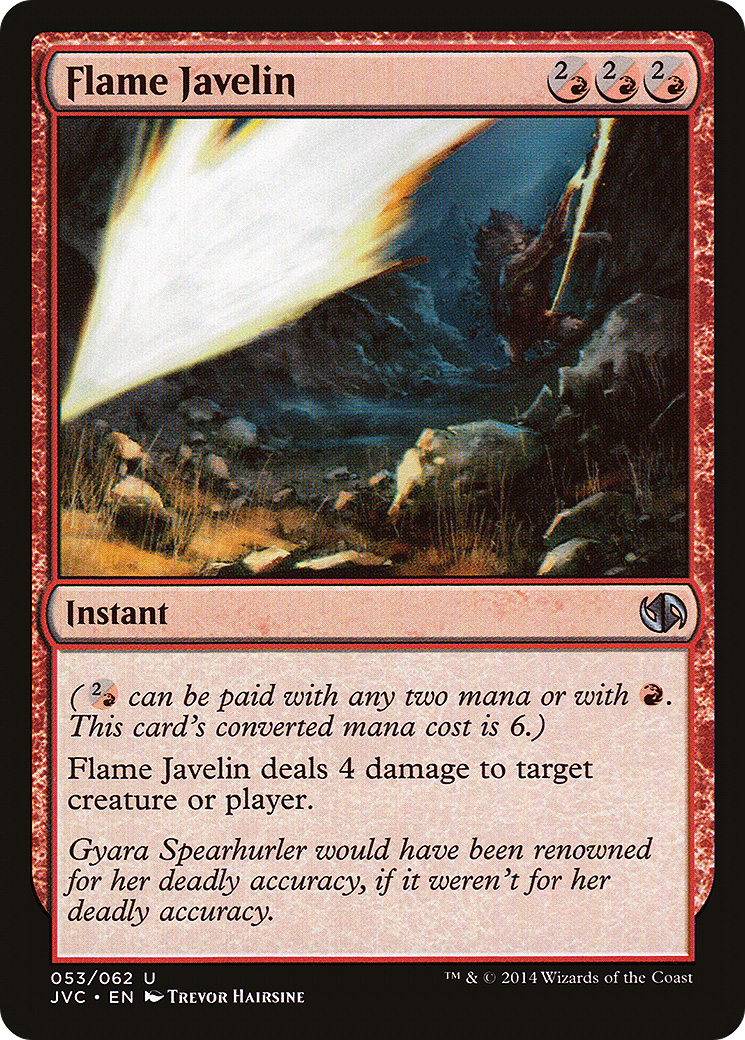 Flame Javelin [Duel Decks Anthology]-1