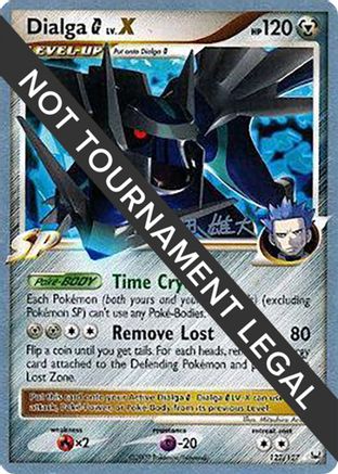 Dialga G LV.X (122/127) (LuxChomp of the Spirit - Yuta Komatsuda) [World Championships 2010]-1