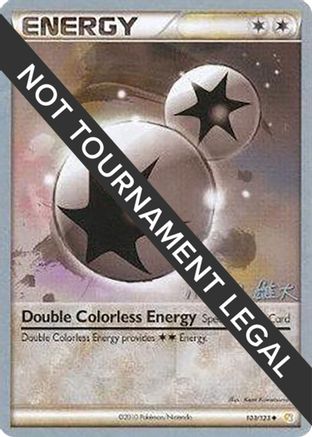Double Colorless Energy (103/123) (LuxChomp of the Spirit - Yuta Komatsuda) [World Championships 2010]-1