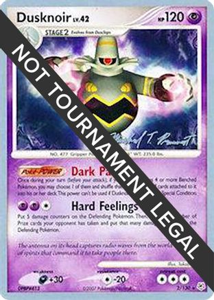 Dusknoir LV.42 (2/130) (Boltevoir - Michael Pramawat) [World Championships 2010]-1