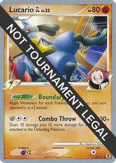 Lucario GL LV. 32 (8/111) (LuxChomp of the Spirit - Yuta Komatsuda) [World Championships 2010]-1