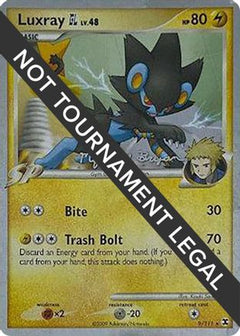 Luxray GL LV.48 (9/111) (Happy Luck - Mychael Bryan) [World Championships 2010]-1