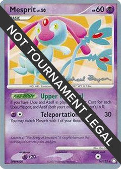 Mesprit LV.30 (14/123) (Happy Luck - Mychael Bryan) [World Championships 2010]-1