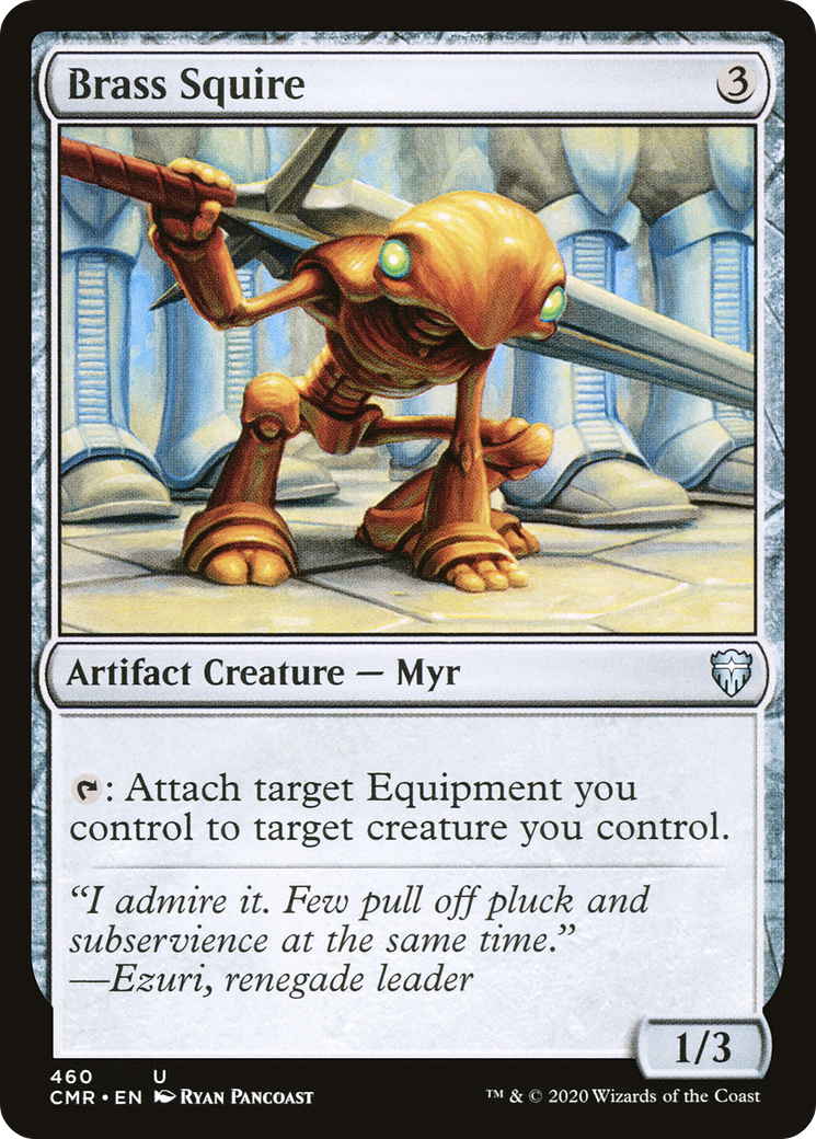Brass Squire [Commander Legends]-1