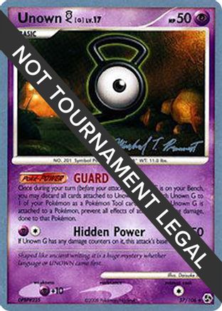 Unown G LV.17 (57/106) (Boltevoir - Michael Pramawat) [World Championships 2010]-1
