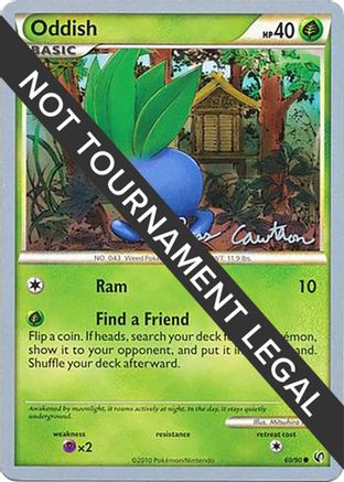 Oddish (60/90) (The Truth - Ross Cawthon) [World Championships 2011]-1